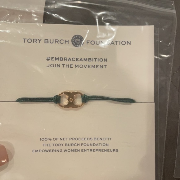 SOLD. Tory Burch New Bracelets Embrace Ambition - Picture 4 of 7